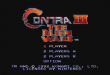 Contra III Titelbildschirm