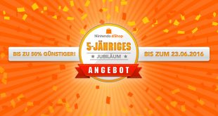 5-jähriges Jubiläum Nintendo eShop