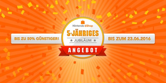 5-jähriges Jubiläum Nintendo eShop