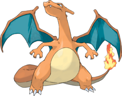 Glurak PNG Pokémon