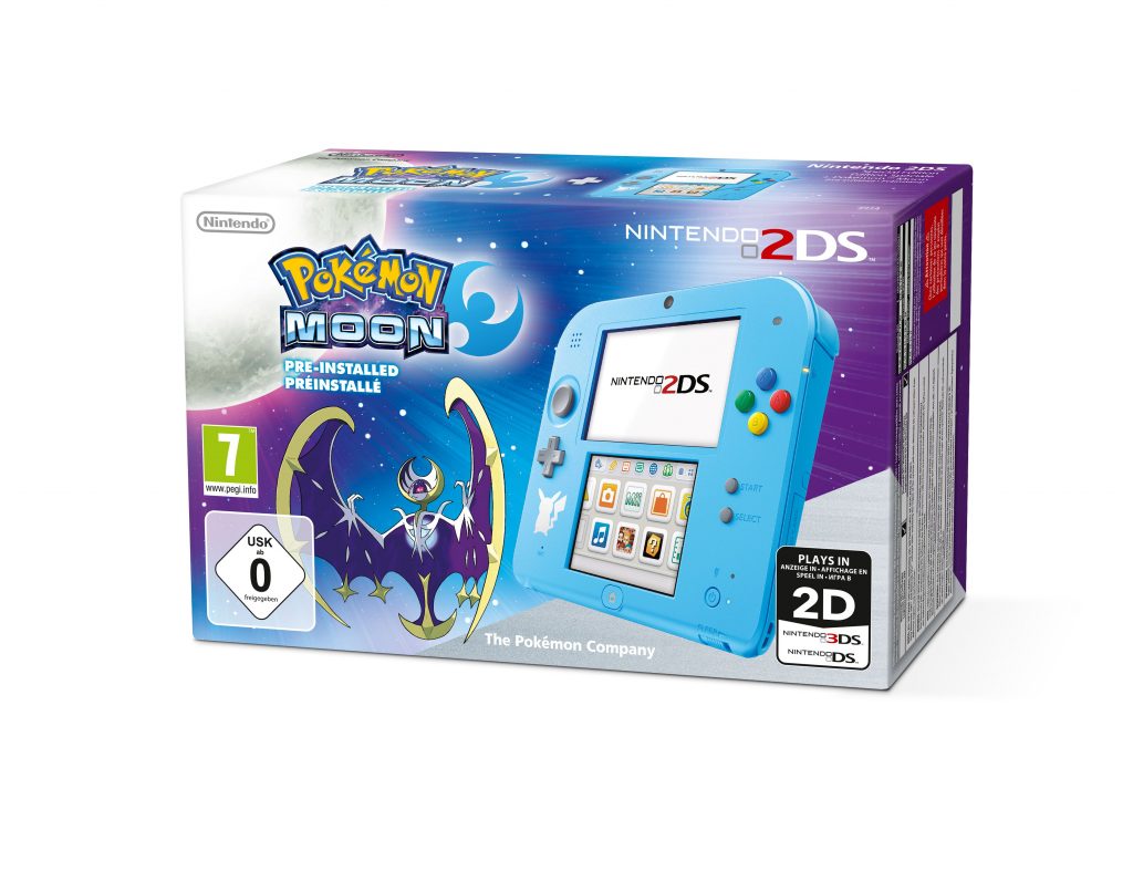 2DS Pokémon Mond